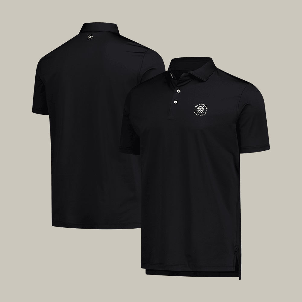 Los Angeles Golf Club TGL Performance Polo Shirt Golf Clothes For Men Husband Gift Idea