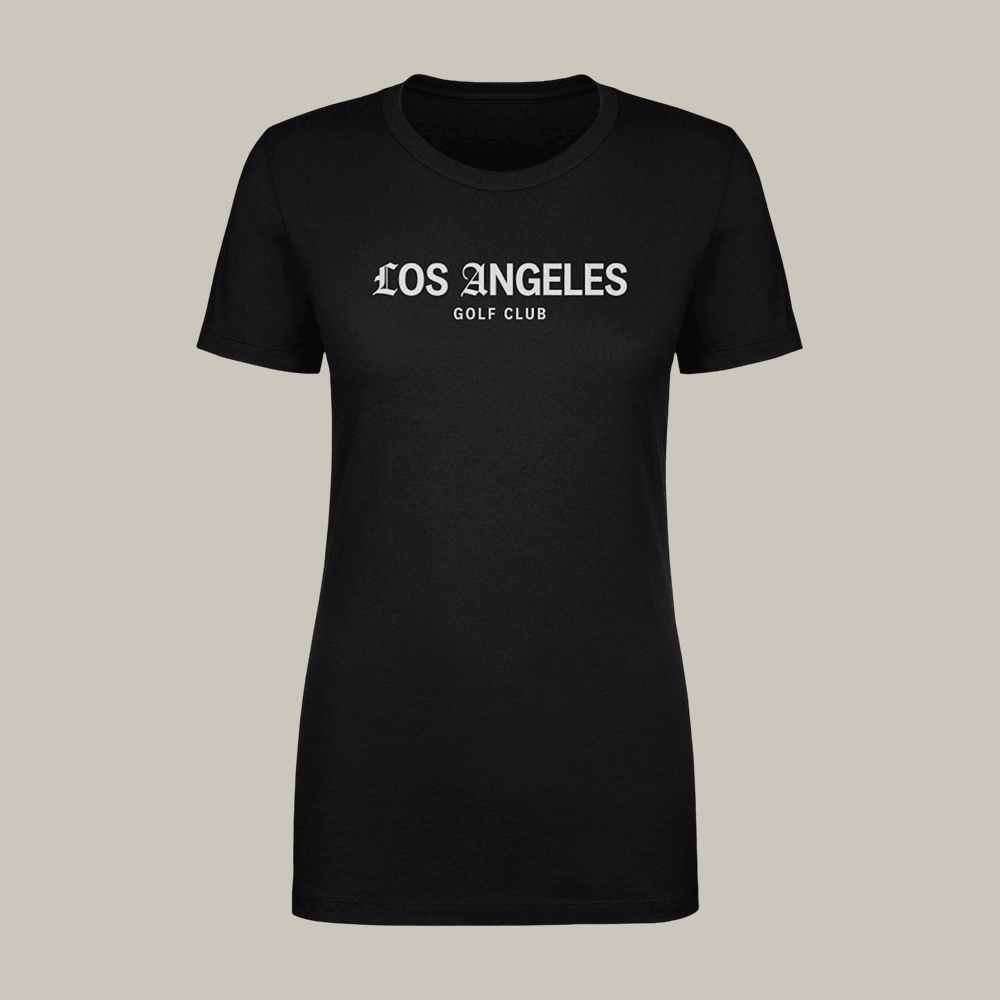 Los Angeles Golf Club Wordmark T-Shirt Sport Themed TGL Golf Outfit Unique Gift For Her