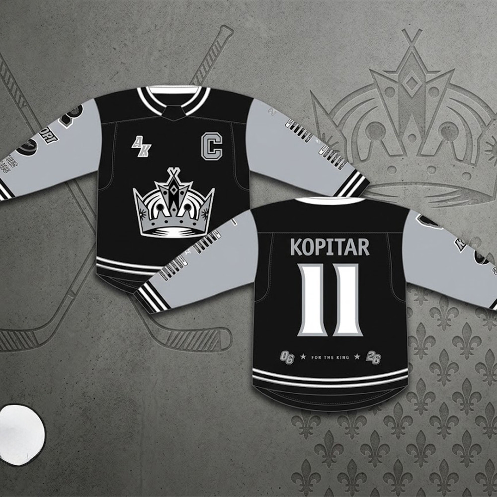 Los Angeles Kings Anze Kopitar Legacy Hockey Jersey Los Angeles Kings Merch Fsn Gear