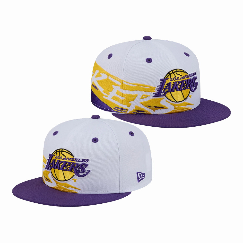 Los Angeles Lakers 2026 NBA Playoffs Snapback Hat Los Angeles Lakers Merch Basketball Gear