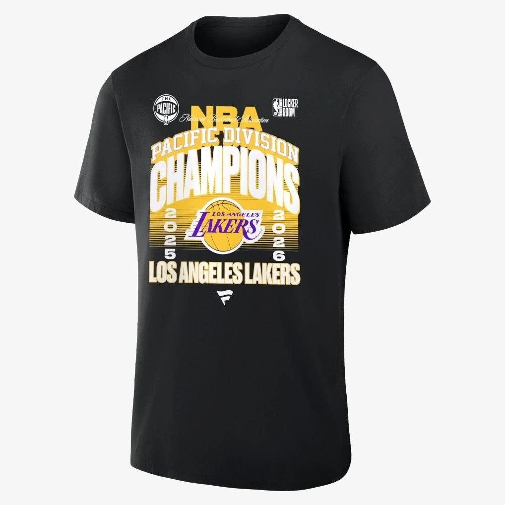 Los Angeles Lakers 2026 Pacific Division Champions T-Shirt Best Basketball Clothes Fans Gift For Him