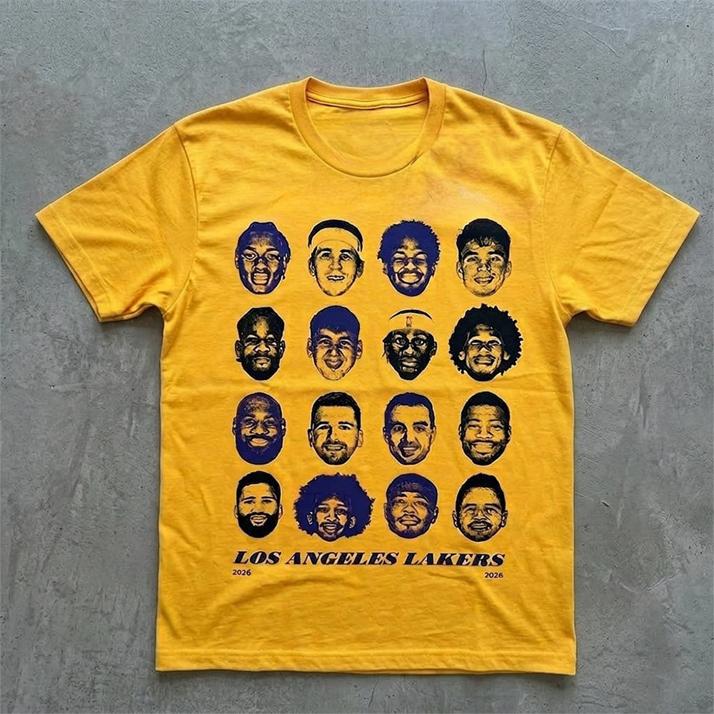 Los Angeles Lakers 2026 Playoff Giveaway T-Shirt Los Angeles Lakers Merch Fans Gift Idea