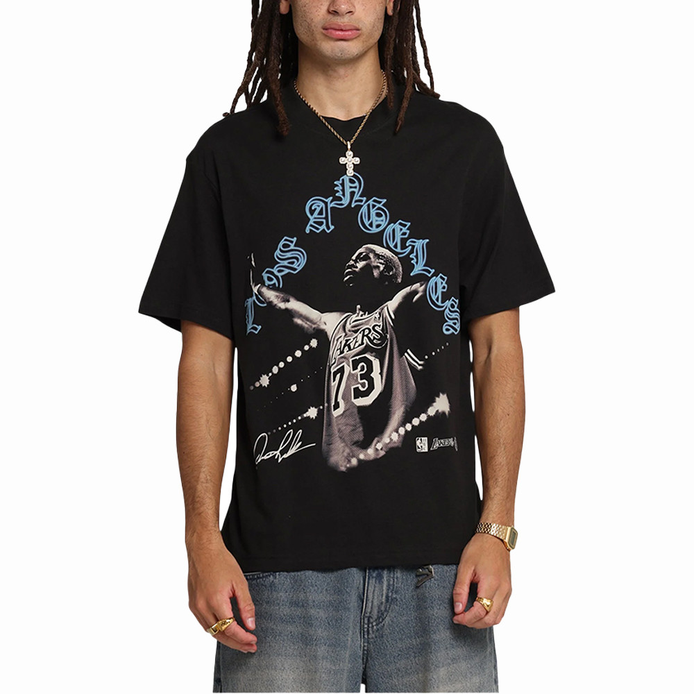 Los Angeles Lakers Dennis Rodman Basketball T-Shirt Los Angeles Lakers Shirt Dennis Rodman Lover Gift