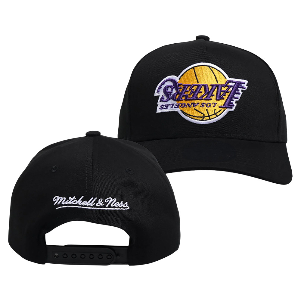 Los Angeles Lakers Mitchell And Ness Hat 2026 NBA Playoffs Cap Los Angeles Lakers Gear