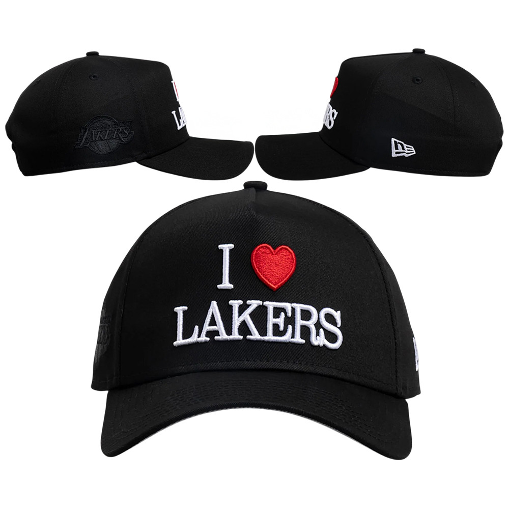 Los Angeles Lakers new Era I Love Lakers Hat 2026 NBA Playoffs Baseball Cap Gift For Him