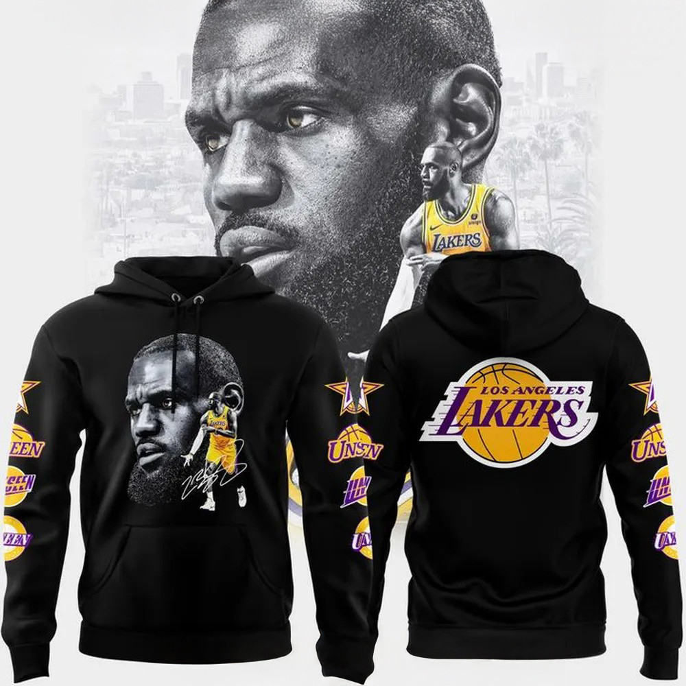 Los Angeles Lakers x LeBron James Special Hoodie Basketball Fan Gift Ideas