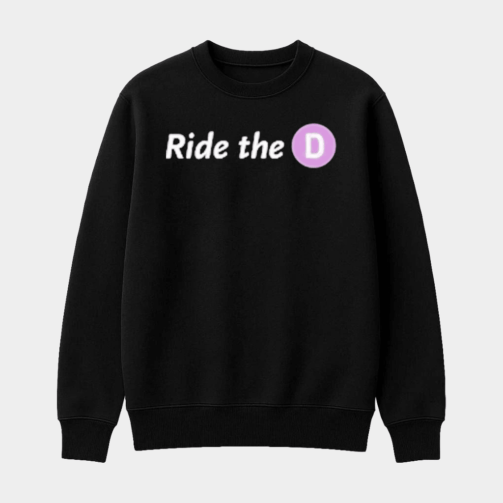 Los Angeles Metro Ride The D Sweatshirt Father's Day Gifts For Husband