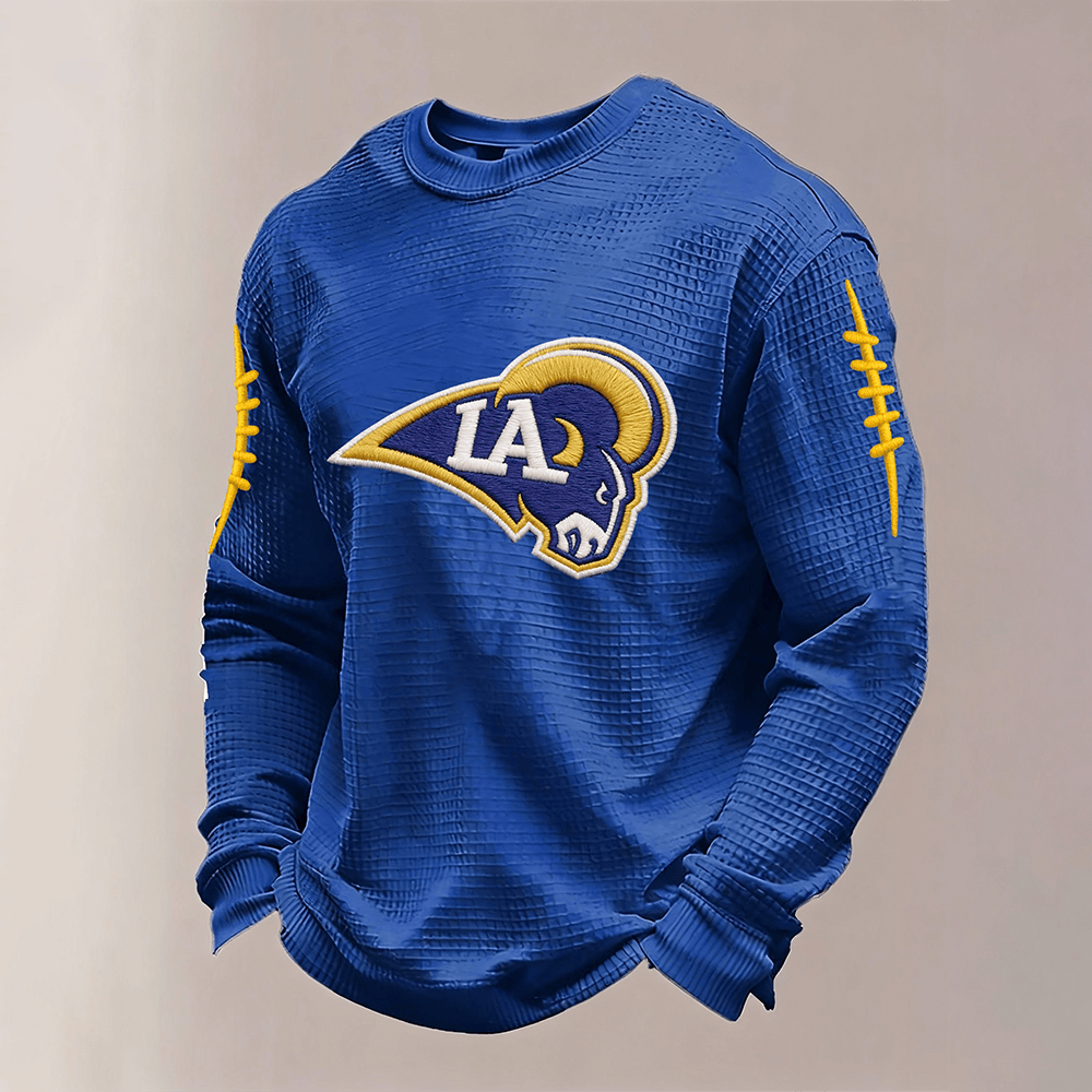 Los Angeles Rams Apparel Football Long Sleeve Shirt Game Day Merch Best Fan Gear