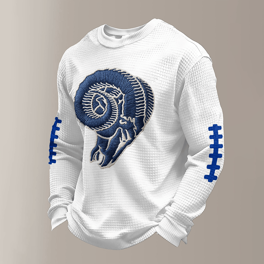 Los Angeles Rams Apparel Football Long Sleeve Shirt Game Day Merch Gift For HIm