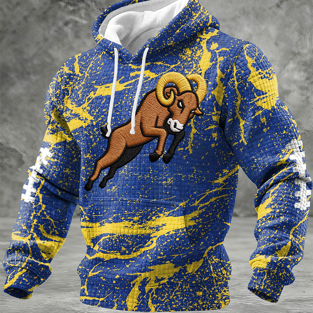 Los Angeles Rams Apparel Hoodie Game Day Football Merch The Mob Squad Gifts