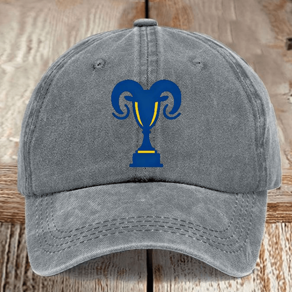 Los Angeles Rams Football Hat Game Day Football Cap Los Angeles Rams Merch