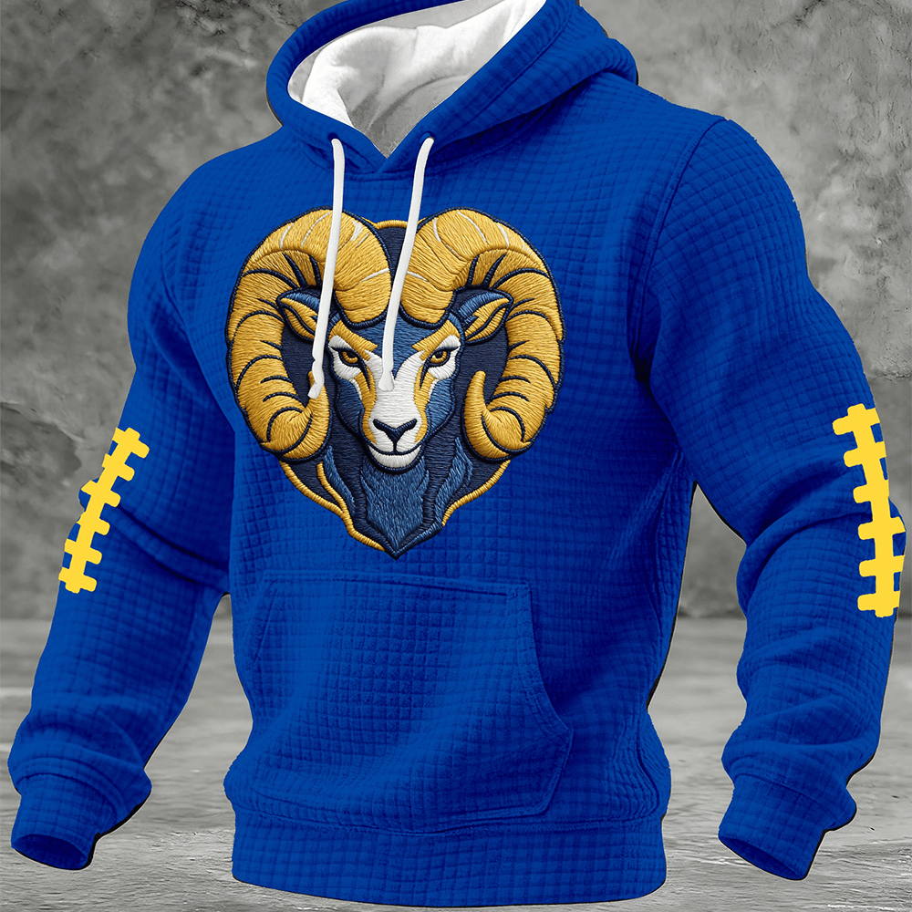 Los Angeles Rams Football Hoodie Game Day Fan Merch Football Lover Presents