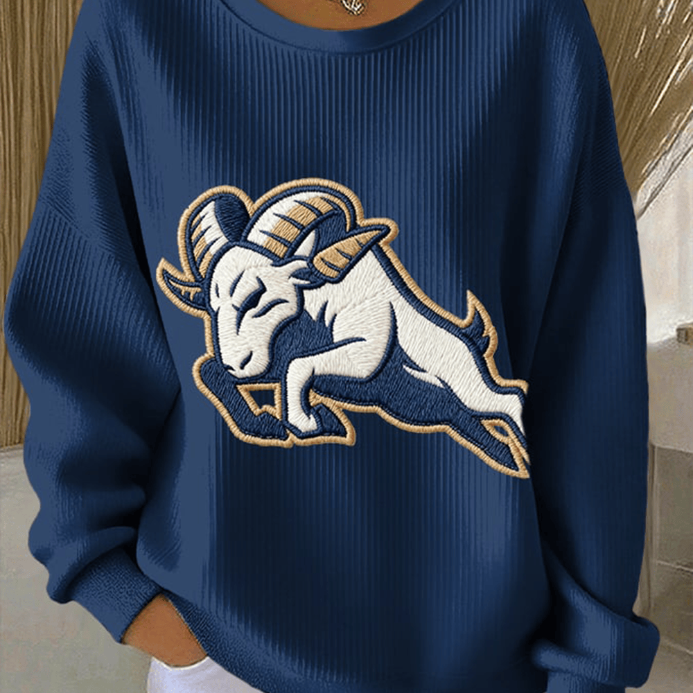 Los Angeles Rams Football Sweatshirt Game Day Clothing LA Rams Fan Gear