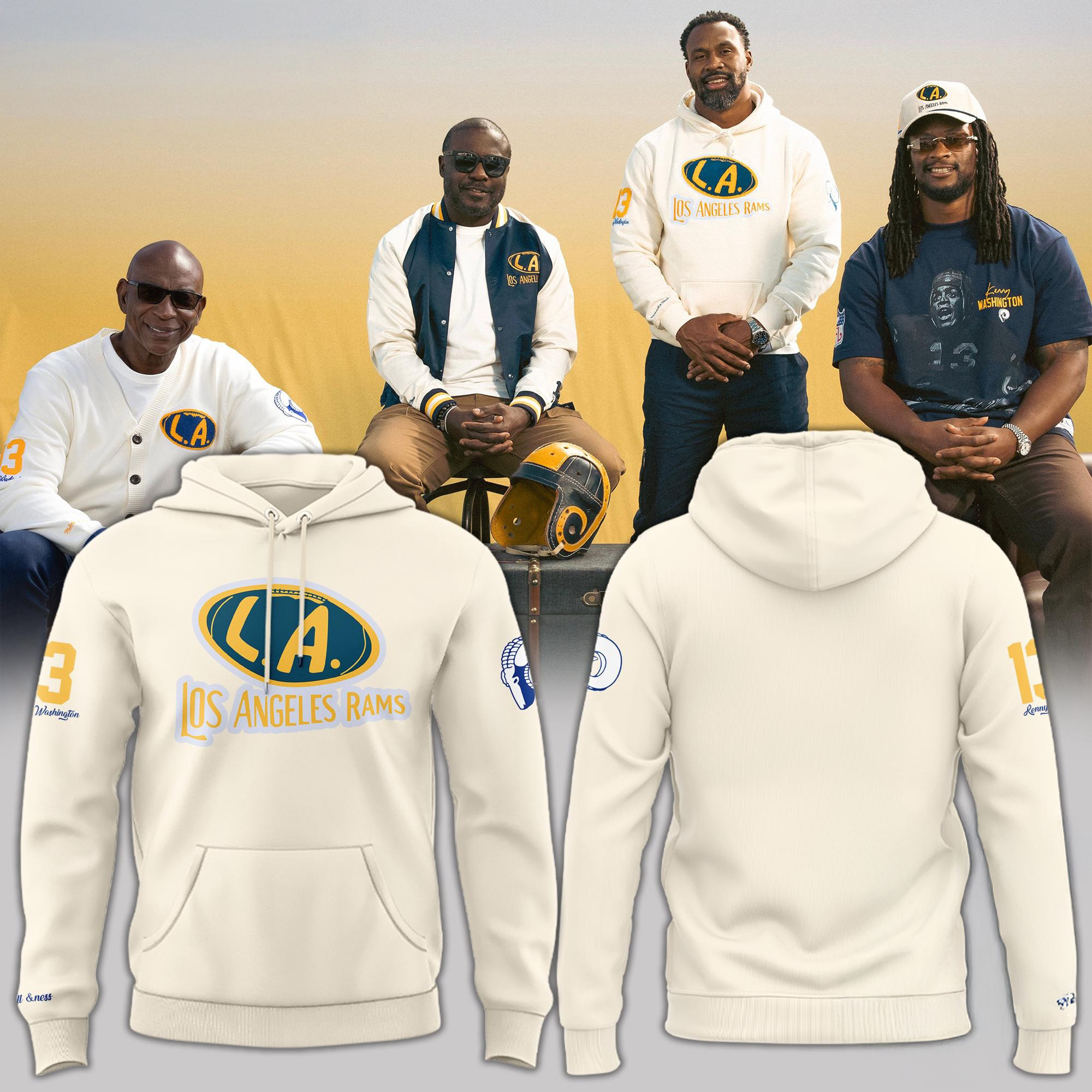 Los Angeles Rams Limited Edition The Legacy Collection Hoodie Football Fan Gift Ideas