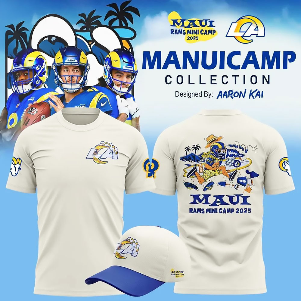 Los Angeles Rams Mauicamp Limited Edition T-Shirt Football Themed Gifts