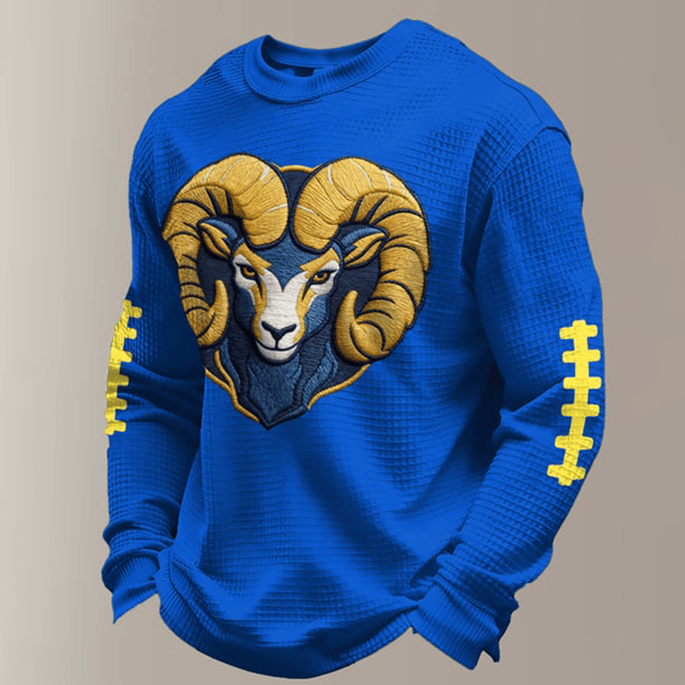 Los Angeles Rams Rampage Long Sleeve Shirt Football Clothing Gift For Him