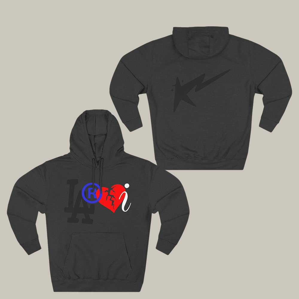 Los Angeles X The Kid Laroi Fck Love Hoodie The Kid Laroi Hooded Sweatshirt Fan Gift Ideas