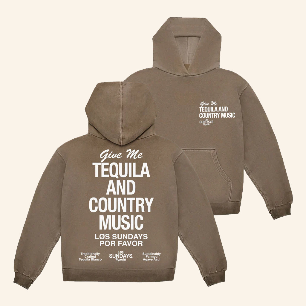 Los Sundays Merch The Tequila And Country Music Hoodie Christmas Gifts For Husband Los Sundays Merch The Tequila And Country Music Hoodie Christmas Gifts For Husband