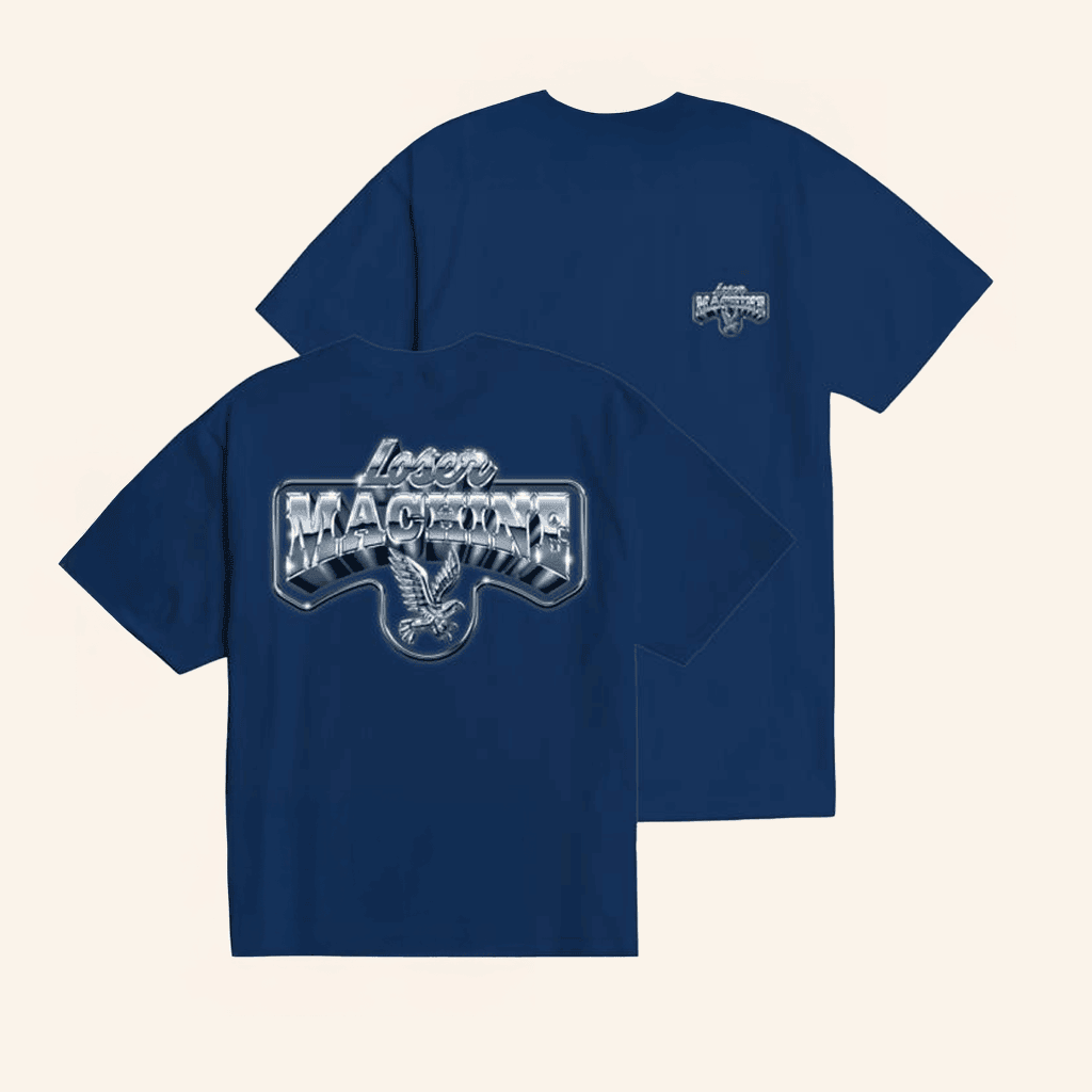 Loser Machine Merch American Chrome Stock T-Shirt Birthday Presents For Boyfriend