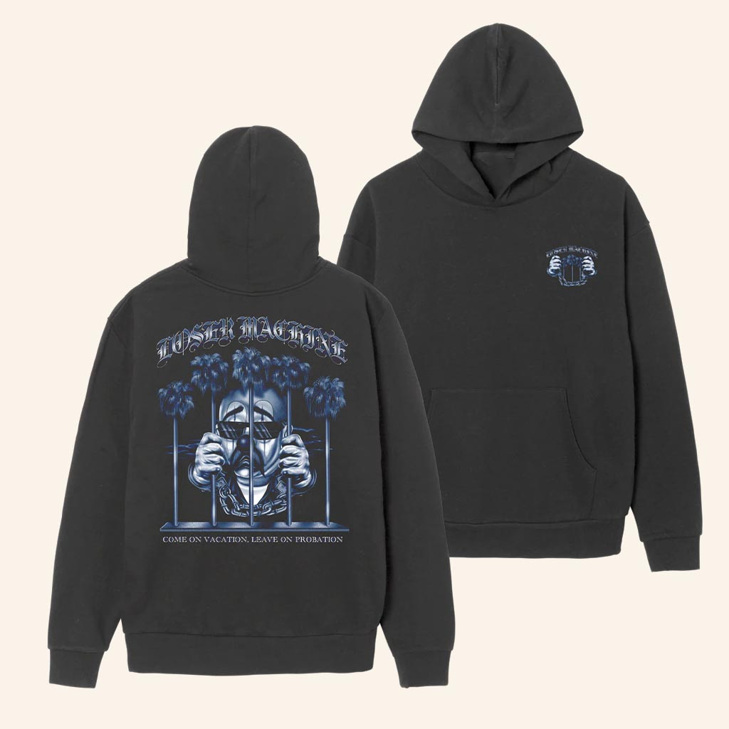 Loser Machine Merch Palm Tree Prison Hoodie Best Birthday Gift For Husband