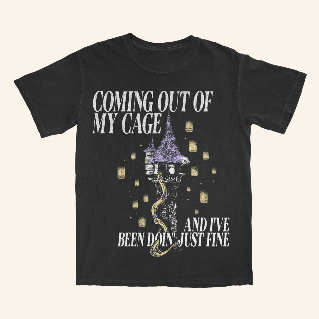 Lost Bros Trading Co Merch Coming Out Of My Cage T-Shirt Rapunzel Shirt Gifts For Sister Lost Bros Trading Co Merch Coming Out Of My Cage T-Shirt Rapunzel Shirt Gifts For Sister