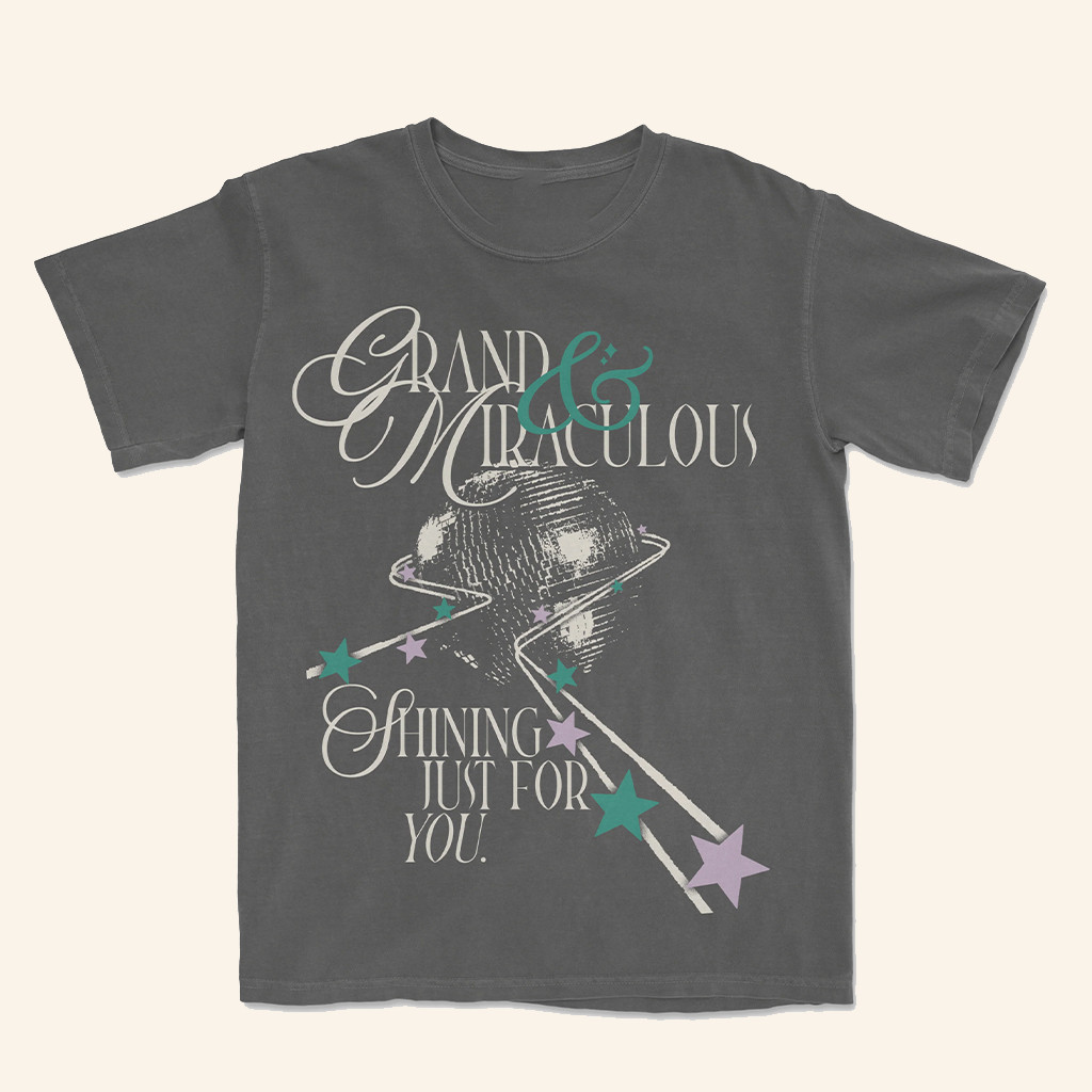 Lost Bros Trading Co Merch Grand Mirrorball T-Shirt Shining Just For You Shirt Gifts For Her