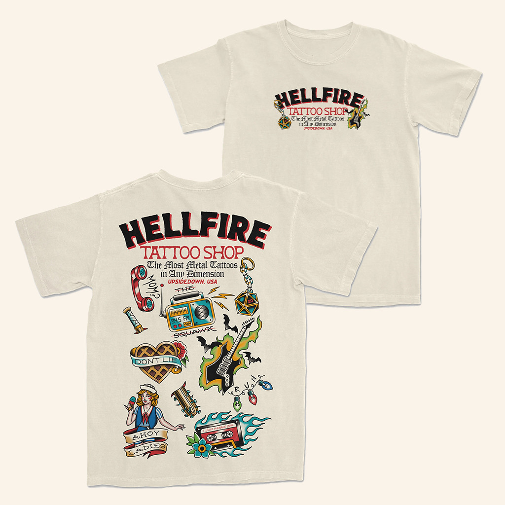 Lost Bros Trading Co Merch Hellfire Tattoo Shop T-Shirt Gifts For Music Fans Lost Bros Trading Co Merch Hellfire Tattoo Shop T-Shirt Gifts For Music Fans