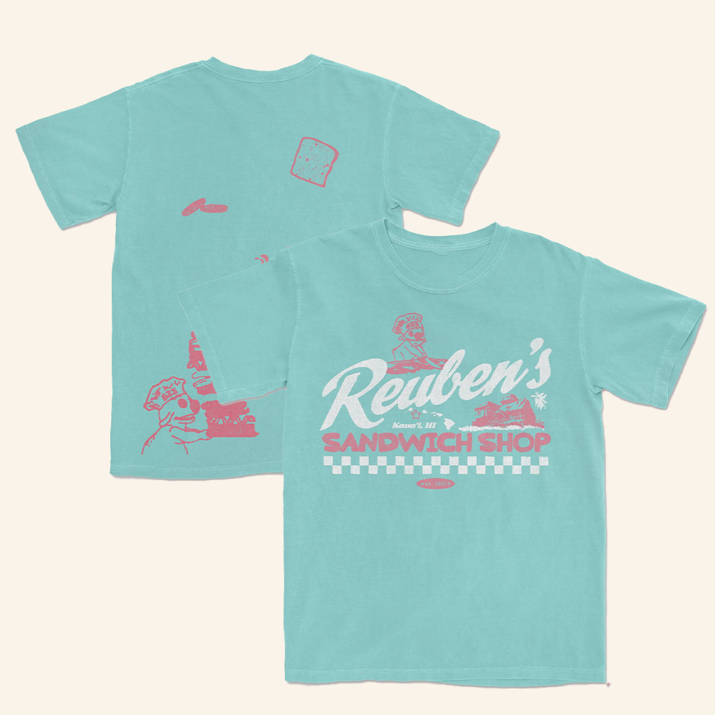 Lost Bros Trading Co Merch Reuben's Sandwich Shop T-Shirt Gifts For Besties