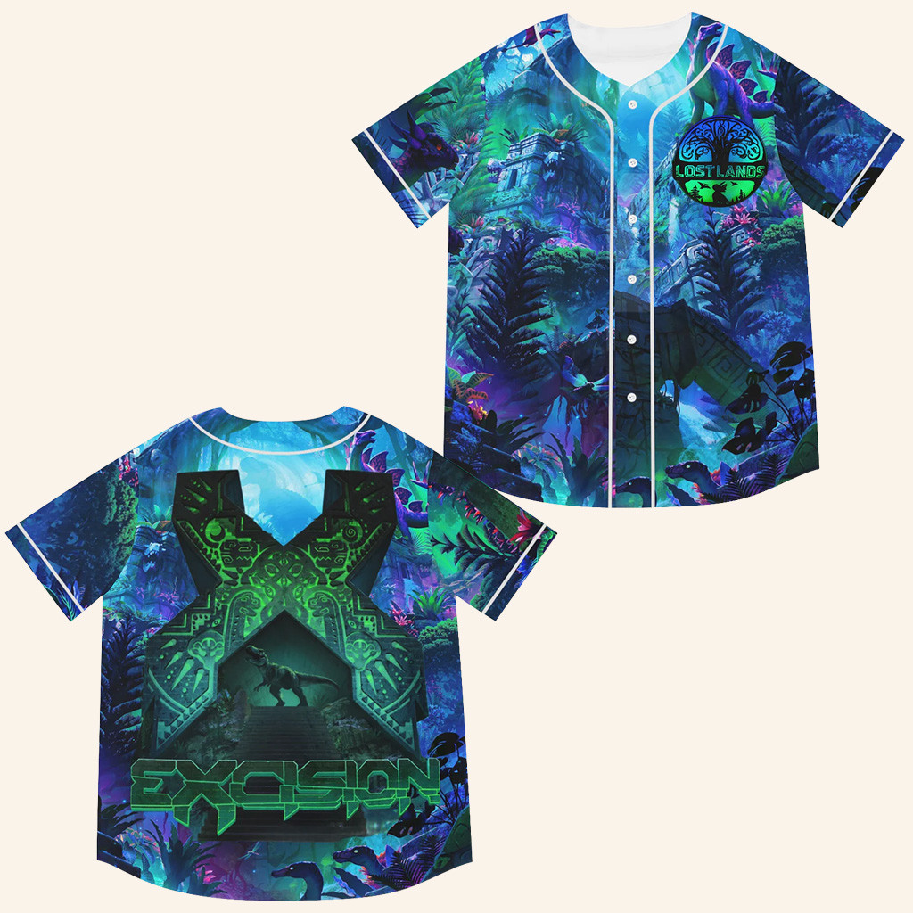 Lost Lands Excision Jersey Lost Lands Merch Gifts For Music Enthusiasts
