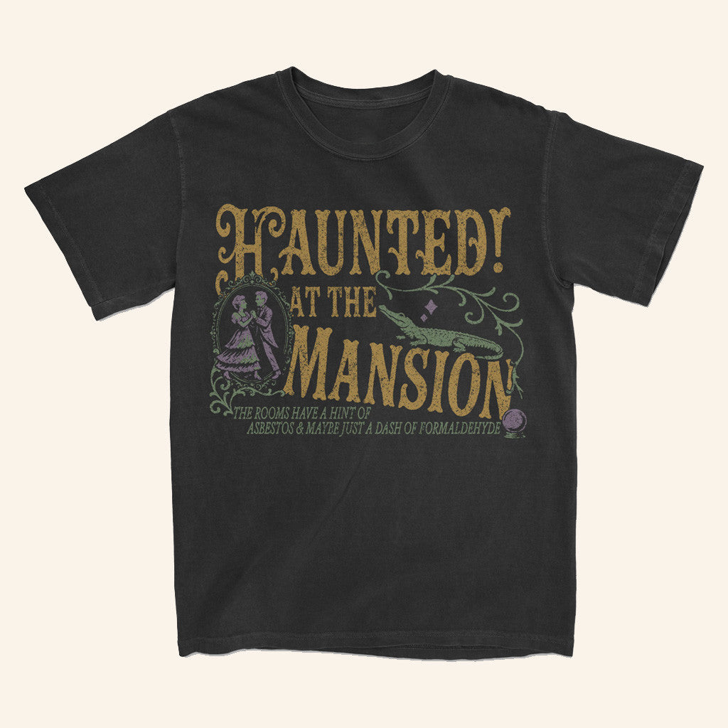 Lostbrostradingco Merch Haunted At The Mansion T-Shirt Present For Dudes Lostbrostradingco Merch Haunted At The Mansion T-Shirt Present For Dudes
