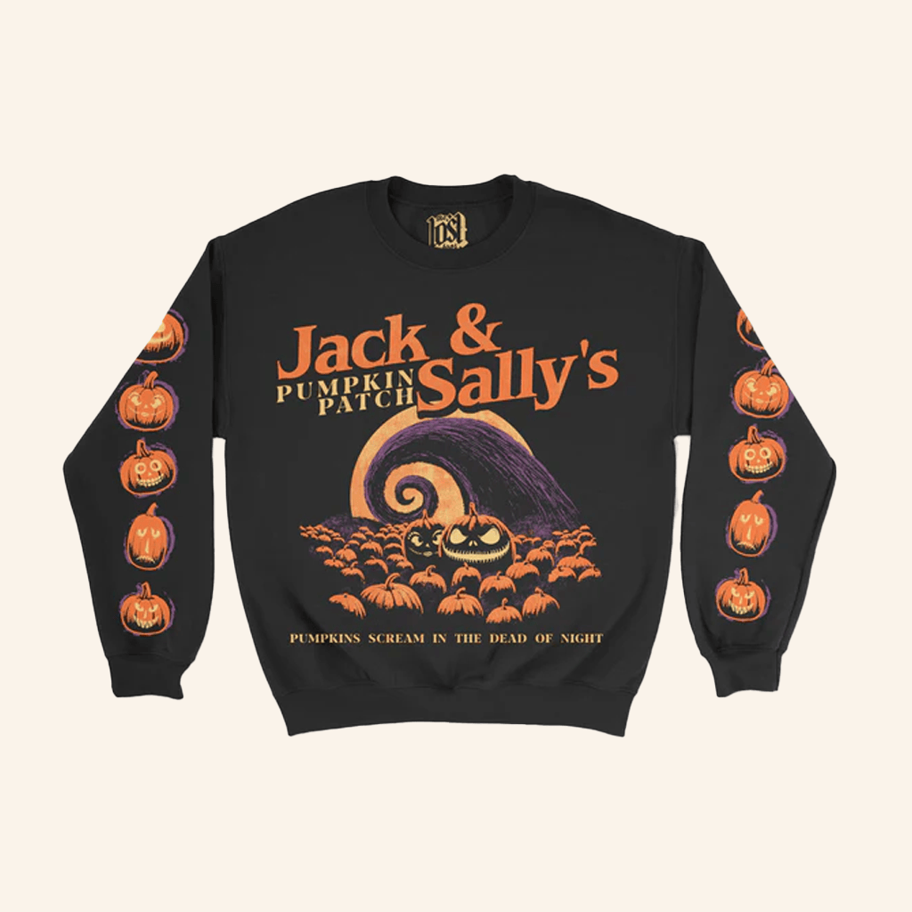 Lostbrostradingco Merch Jack And Sally's Pumpkin Patch Sweatshirt Gifts Ideas For Boyfriend Lostbrostradingco Merch Jack And Sally's Pumpkin Patch Sweatshirt Gifts Ideas For Boyfriend