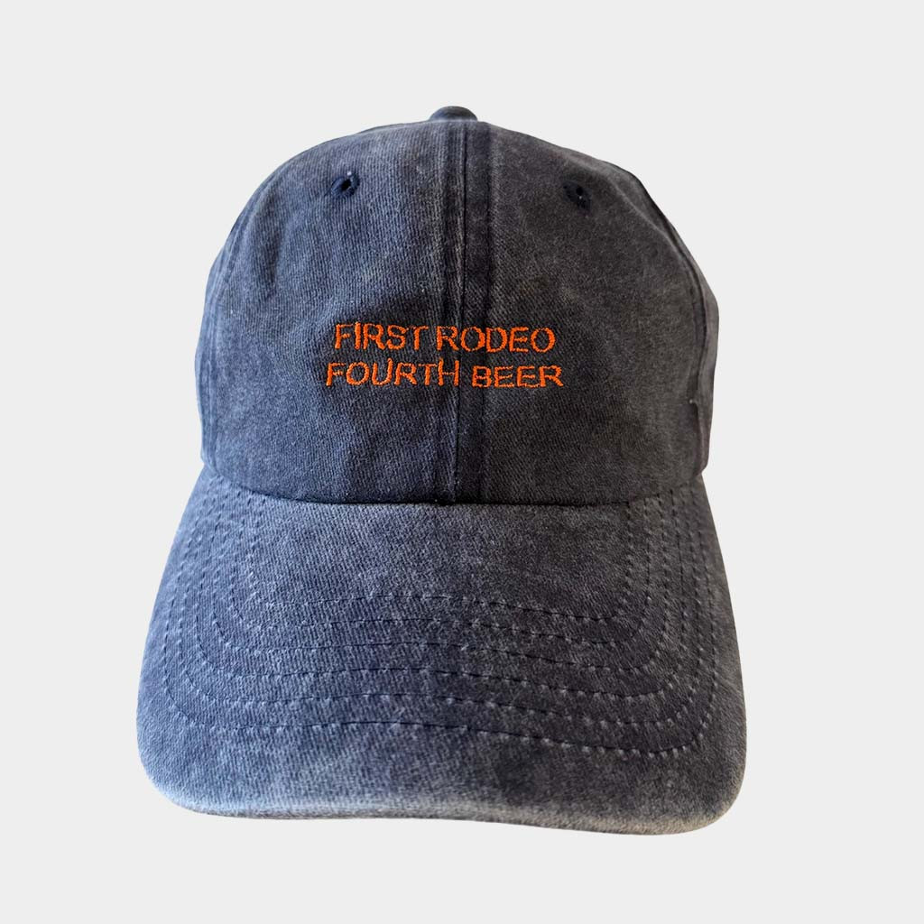 Lottie Rae Art Merch Embroidered First Rodeo Fourth Beer Hat Birthday Gift For Dad