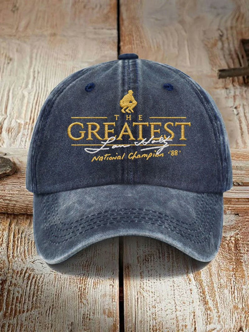 Lou Holtz The Greatest Champion 88 Baseball Cap Notre Dame Legacy Tribute Hat Best Gift For Friends