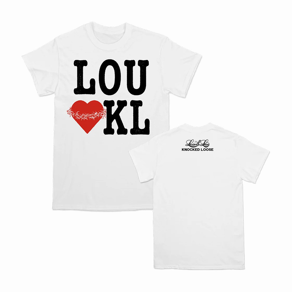 Lou Love KL Knocked Loose T-Shirt Knocked Loose Clothing Present For Hardcore Music Fans