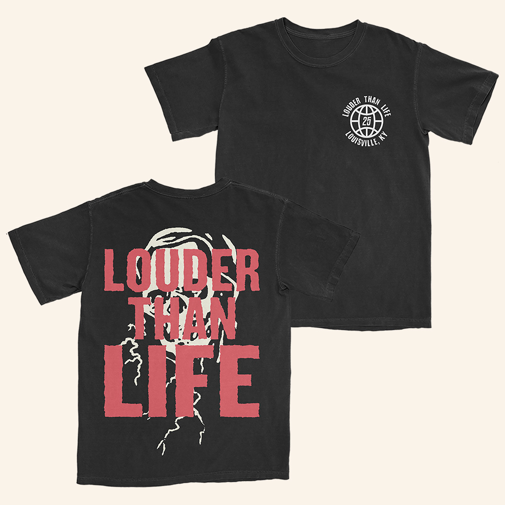Louder Than Life Merch Globe Life T-Shirt Presents For Music Lovers