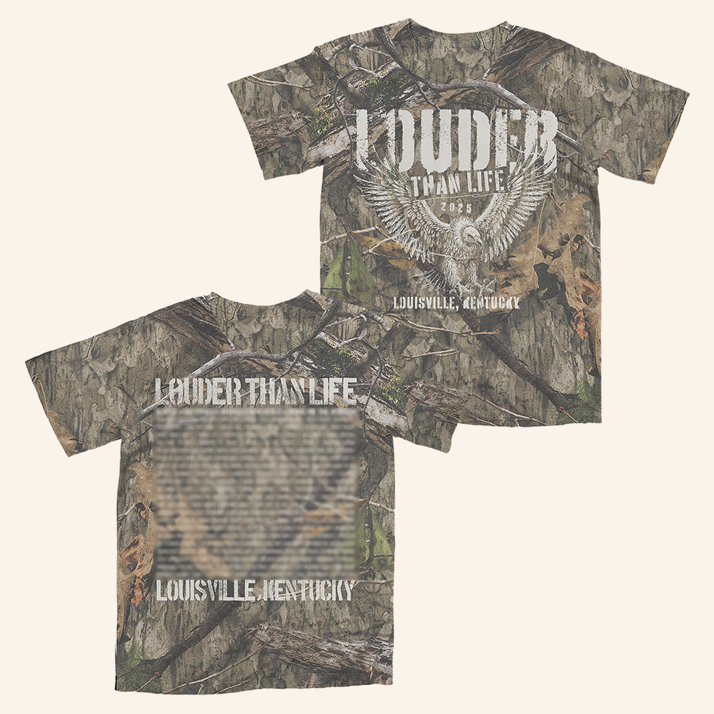 Louder Than Life Merch Screaming Vulture Camo T-Shirt Music Gift Ideas For Guys Louder Than Life Merch Screaming Vulture Camo T-Shirt Music Gift Ideas For Guys