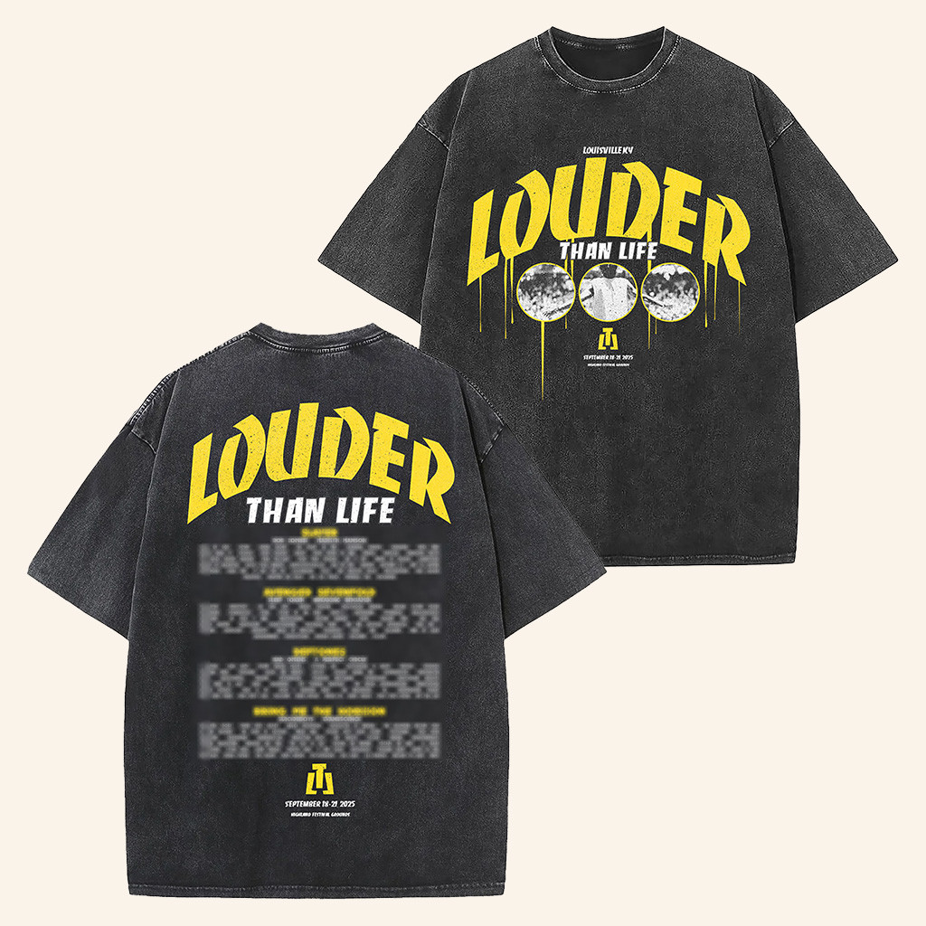 Louder Than Life Merch Thrasher Wash T-Shirt Fan Apparel Music Gift Ideas For Guys Louder Than Life Merch Thrasher Wash T-Shirt Fan Apparel Music Gift Ideas For Guys