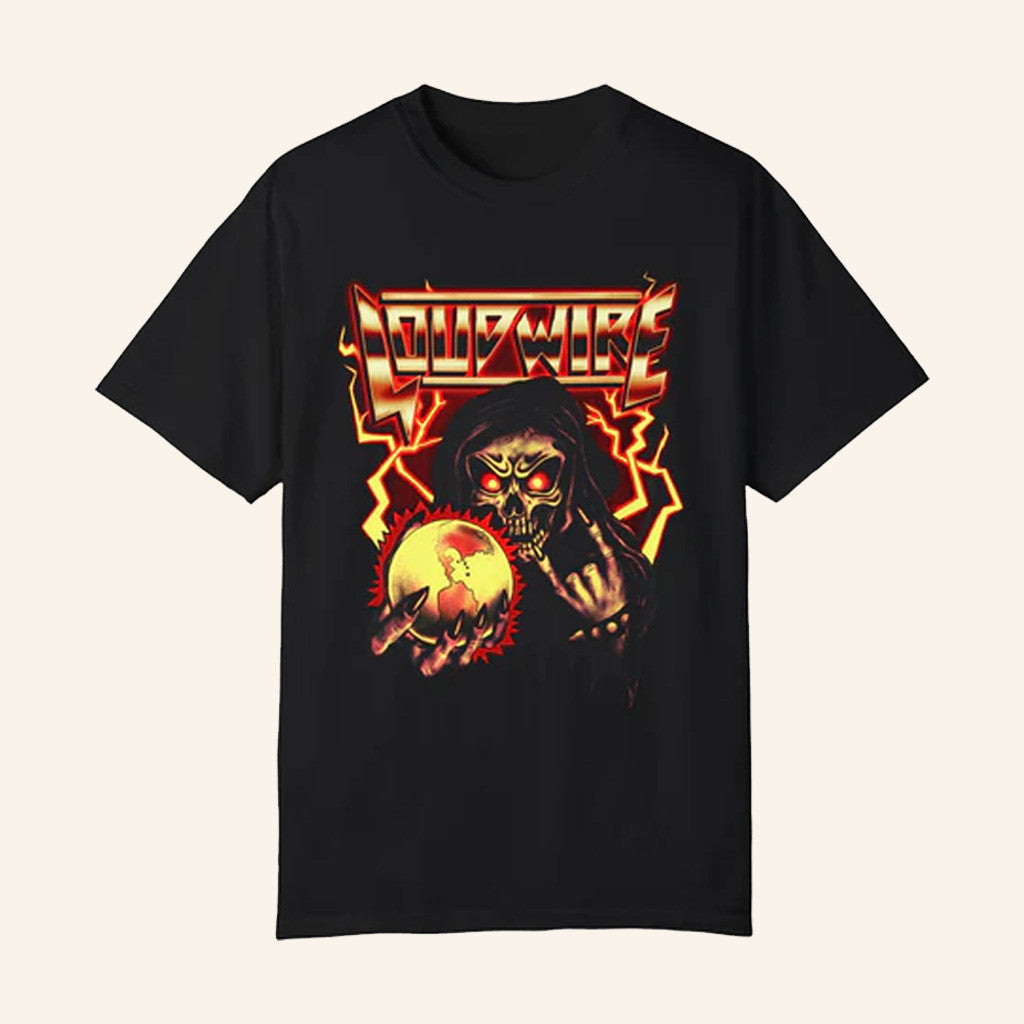 Loudwire Merch '80S Metal Black T-Shirt Gift For Friends Loudwire Merch '80S Metal Black T-Shirt Gift For Friends