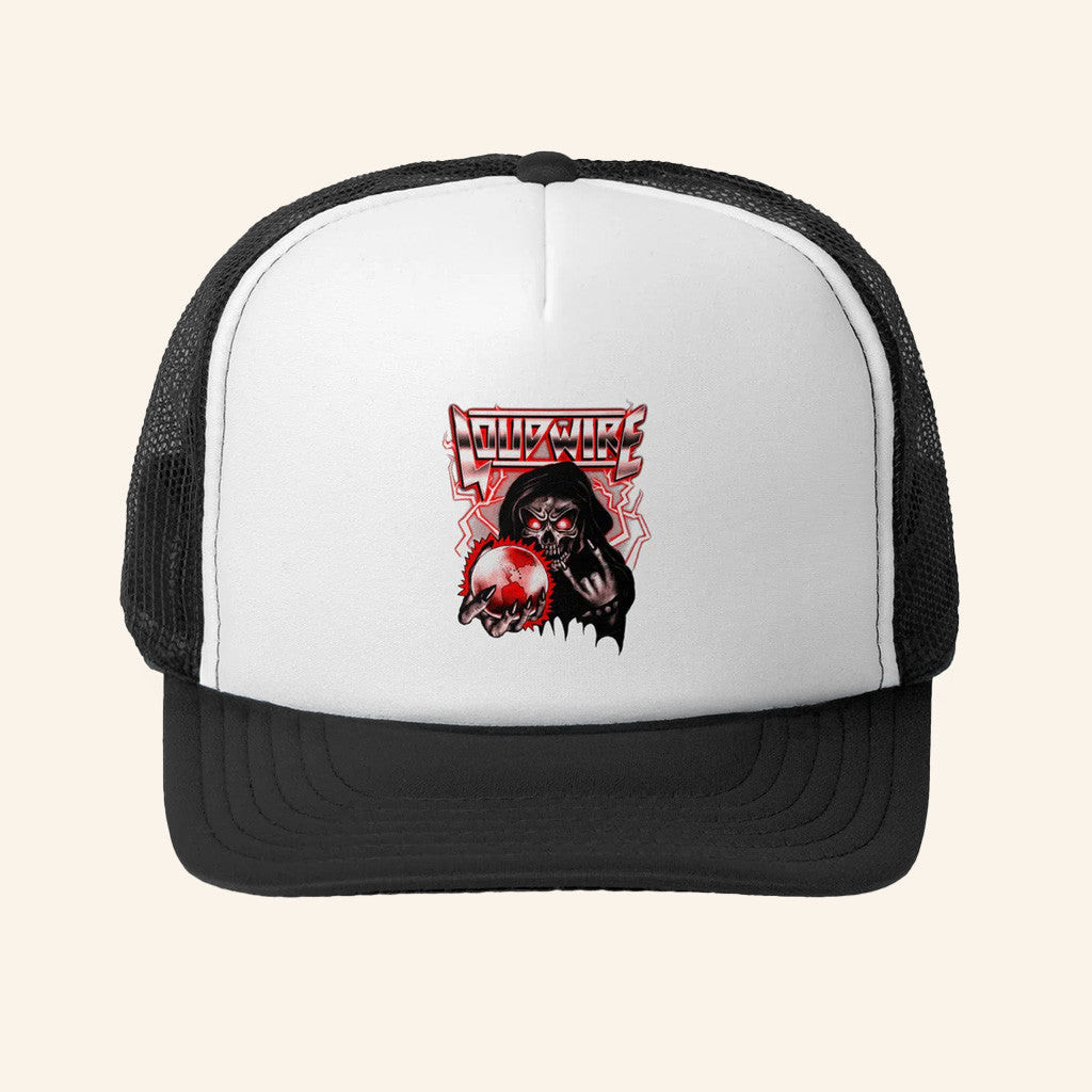 Loudwire Merch 80's Metal Trucker Hat Gift For Husband