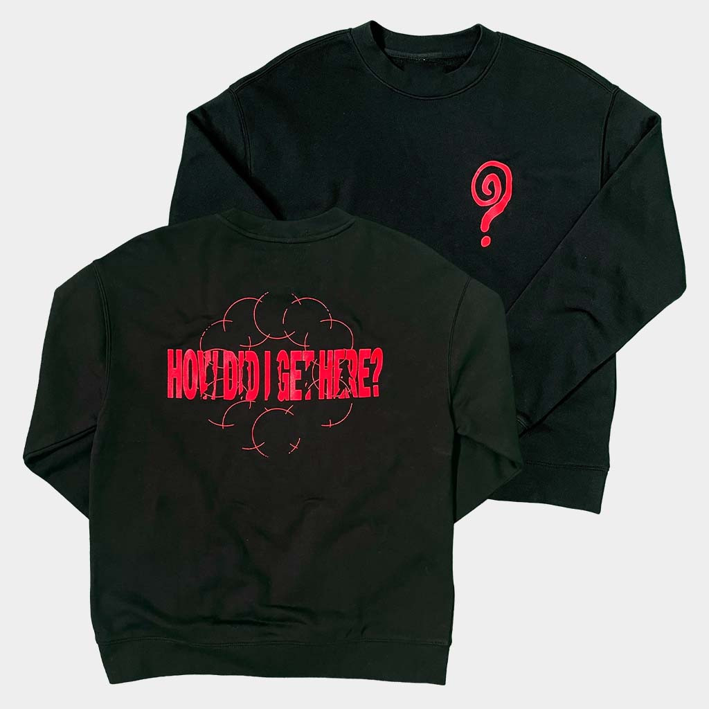 Louis Tomlinson Merch How Did I Get Here Black Sweatshirt Birthday Gifts For Music Lovers Louis Tomlinson Merch How Did I Get Here Black Sweatshirt Birthday Gifts For Music Lovers