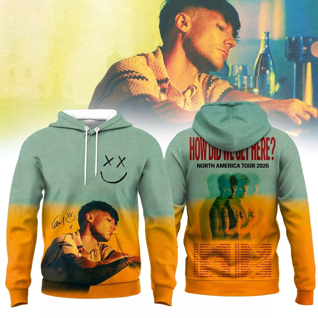 Louis Tomlinson North America Tour 2026 Hoodie Louis Tomlinson Merch Gift For Concert Lover