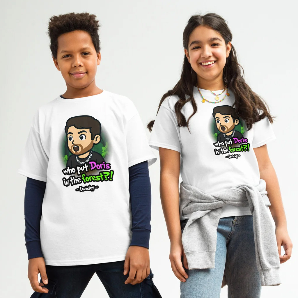 Louisayy Merch Who Put Doris In The Forest T-Shirt White Gifts For Besties Louisayy Merch Who Put Doris In The Forest T-Shirt White Gifts For Besties