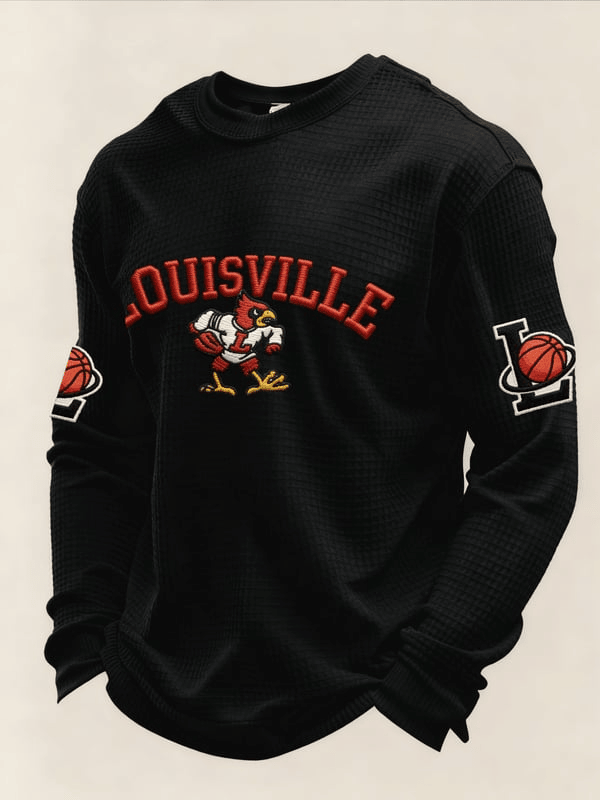Louisville Basketball Game Day Long Sleeve T-Shirt Cardinals Super Bowl Merch Men's