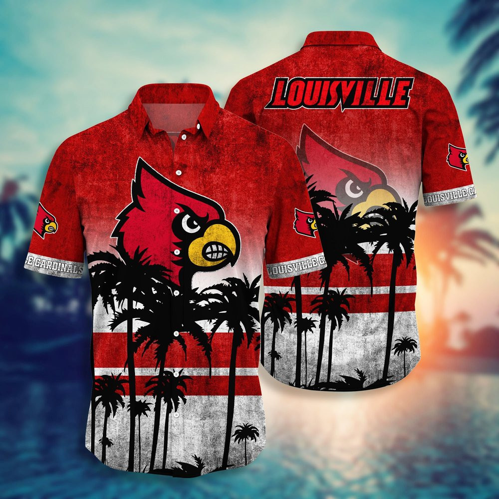 Louisville Cardinals Hawaii Shirt Louisville Cardinals Merch Best Gifts For Football Players