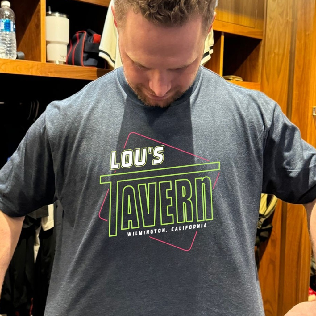 Lou's Tavern Wilmington California Shirt Unique Birthday Gift For Dad