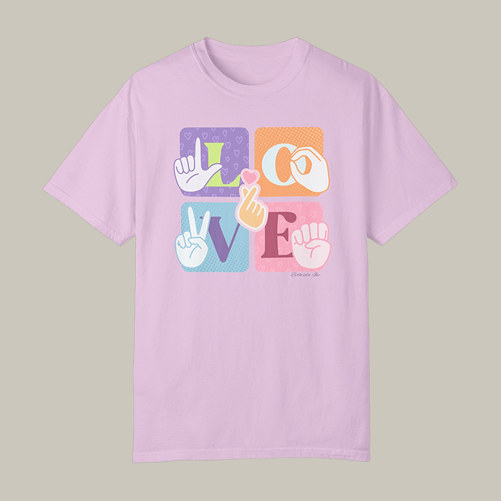 LOVE Belongs In Every Language Bethesda T-Shirt Bethesda Clothes Patriots Presents