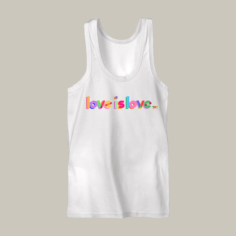 Love Is Love The Young Turks Tank Top Lgbtq Support Shirt Gift Ideas For Friends