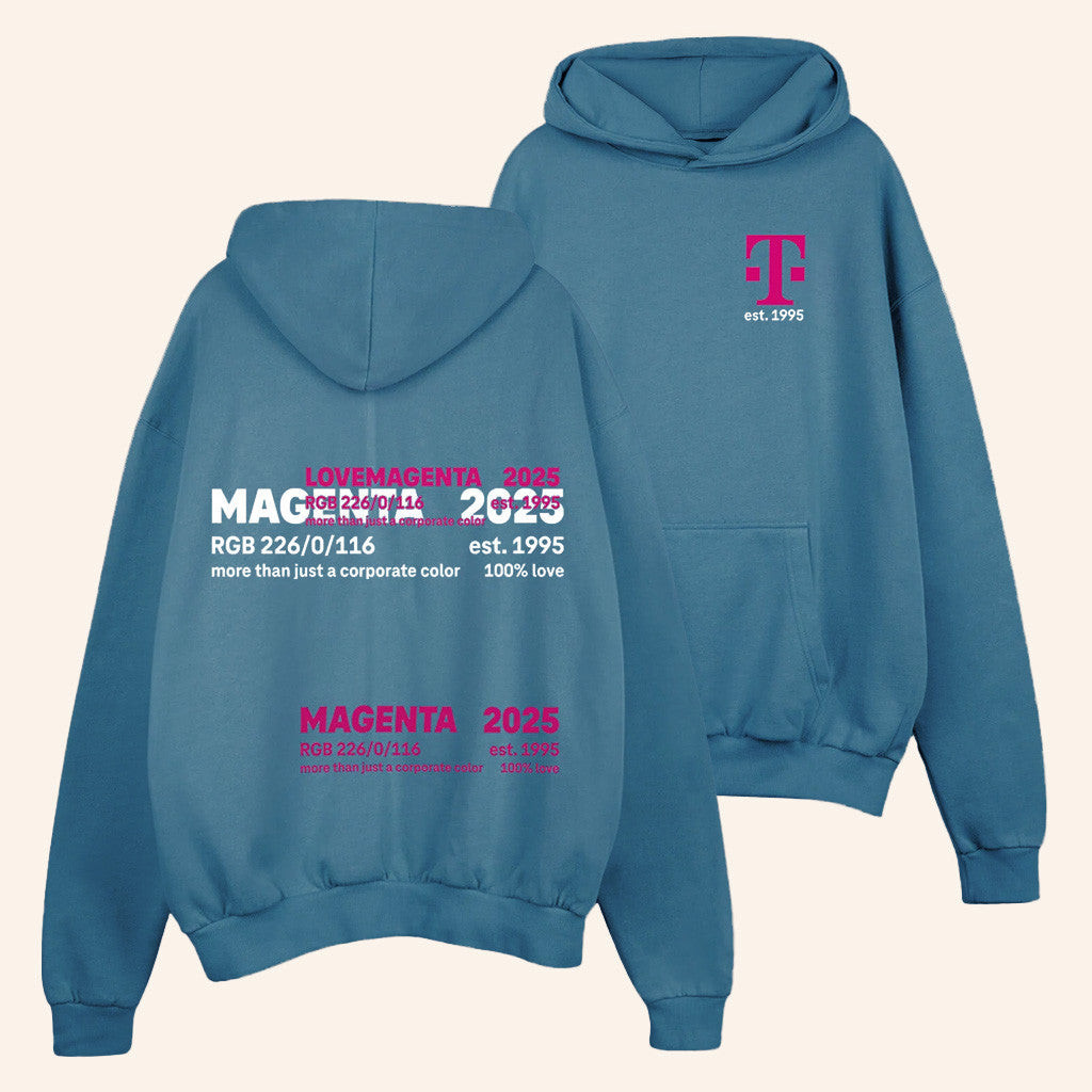 Love Magenta Merch Magenta Definition Hoodie Present For Dad
