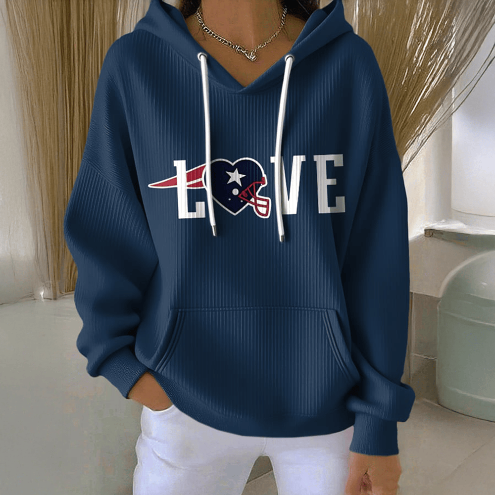 Love New England Patriots Hoodie Football Clothing Pats Nation Presents