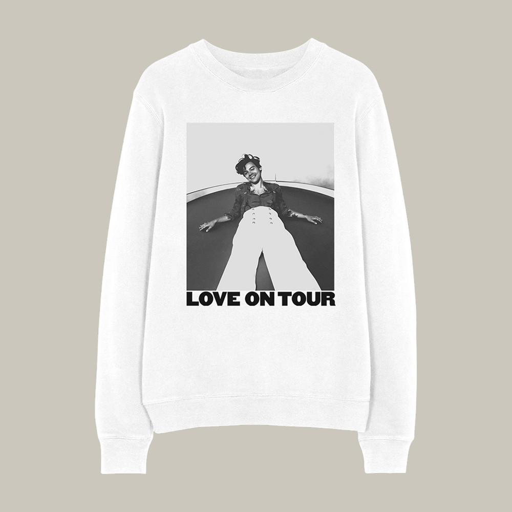 Love On Tour Harry Styles Sweatshirt Music Apparel Present Idea For Harry Styles Fans